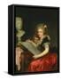Allegory of Drawing, 1788 (Oil on Canvas) (Pair of 123533)-Antoine Vestier-Framed Stretched Canvas