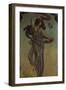 Allegory of Evening, by Vincenzo Gemito (1852-1929), Terracotta Bas-Relief, Italy-null-Framed Giclee Print