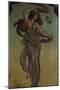 Allegory of Evening, by Vincenzo Gemito (1852-1929), Terracotta Bas-Relief, Italy-null-Mounted Giclee Print
