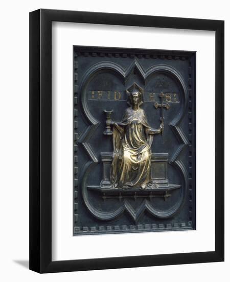 Allegory of Faith, Panel-Andrea Pisano-Framed Giclee Print