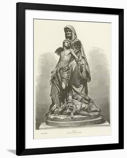 Allegory of Fate-Gustave Doré-Framed Giclee Print