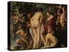 Allegory of Fertility, Ca 1620-1625-Jacob Jordaens-Stretched Canvas