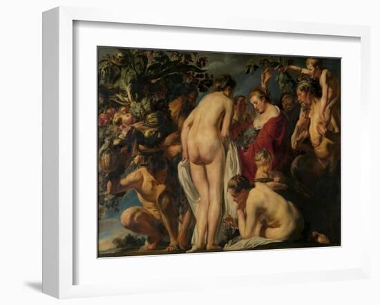 Allegory of Fertility, Ca 1620-1625-Jacob Jordaens-Framed Giclee Print