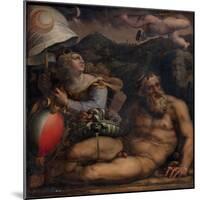 Allegory of Fiesole, 1563-1565-Giorgio Vasari-Mounted Giclee Print