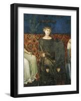 Allegory of Force, Detail from Allegory and Effects of Good and Bad Government in Town and Country-Ambrogio Lorenzetti-Framed Giclee Print