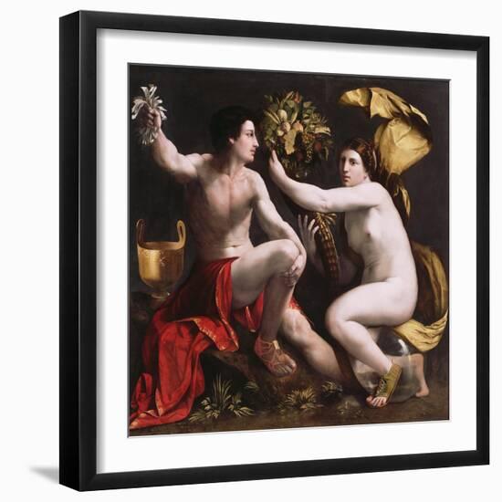 Allegory of Fortune, c.1530-Dosso Dossi-Framed Giclee Print