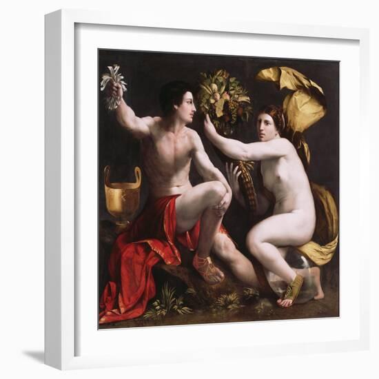 Allegory of Fortune, c.1530-Dosso Dossi-Framed Giclee Print