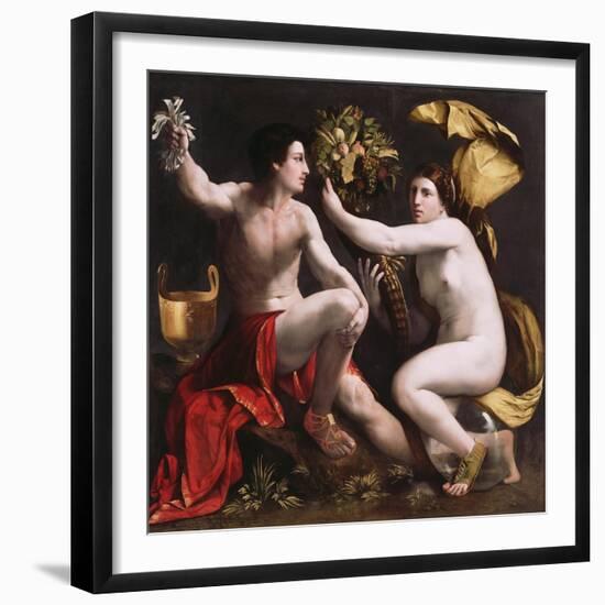 Allegory of Fortune, c.1530-Dosso Dossi-Framed Giclee Print