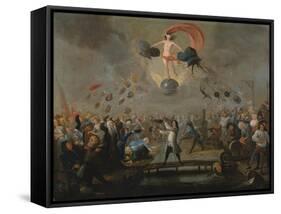 Allegory of Fortune, Ca 1730-Balthazar Nebot-Framed Stretched Canvas