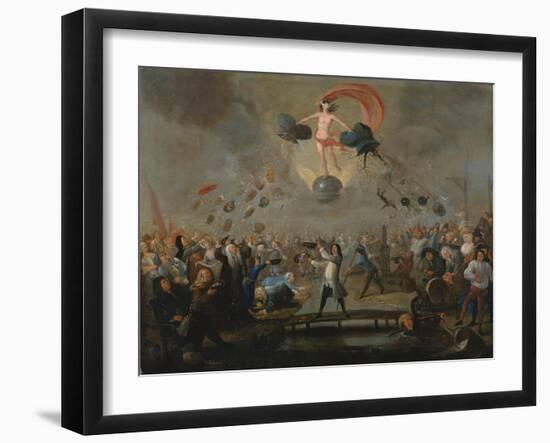 Allegory of Fortune, Ca 1730-Balthazar Nebot-Framed Giclee Print