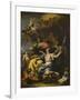 Allegory of France in the Guise of Minerva (Wisdom)-Sebastiano Ricci-Framed Giclee Print