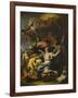 Allegory of France in the Guise of Minerva (Wisdom)-Sebastiano Ricci-Framed Giclee Print