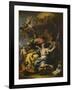Allegory of France in the Guise of Minerva (Wisdom)-Sebastiano Ricci-Framed Giclee Print