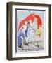 Allegory of Freemasonry and the Paris Commune, 1871-Moloch-Framed Giclee Print