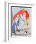 Allegory of Freemasonry and the Paris Commune, 1871-Moloch-Framed Giclee Print