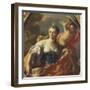 Allegory of Generosity-Francesco de Mura-Framed Giclee Print