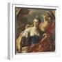 Allegory of Generosity-Francesco de Mura-Framed Giclee Print