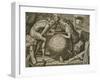 Allegory of Geometry, Engraving by F Floris, 16th Century-Flemish School-Framed Giclee Print