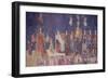 Allegory of Good Government, 1338-40-Ambrogio Lorenzetti-Framed Giclee Print