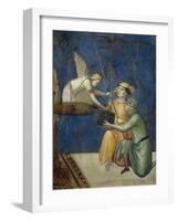 Allegory of Good Government, Commutative Justice or Commutative Punishment-Ambrogio Lorenzetti-Framed Giclee Print