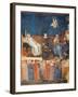 Allegory of Good Government (detail)-Ambrogio Lorenzetti-Framed Art Print