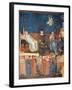 Allegory of Good Government (detail)-Ambrogio Lorenzetti-Framed Art Print