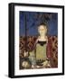 Allegory of Good Government, Justice-Ambrogio Lorenzetti-Framed Giclee Print