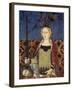 Allegory of Good Government, Justice-Ambrogio Lorenzetti-Framed Giclee Print