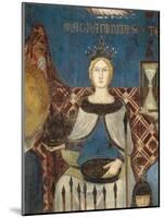 Allegory of Good Government, Magnanimity and Generosity-Ambrogio Lorenzetti-Mounted Giclee Print