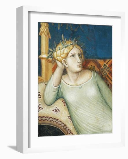 Allegory of Good Government, Peace-Ambrogio Lorenzetti-Framed Giclee Print