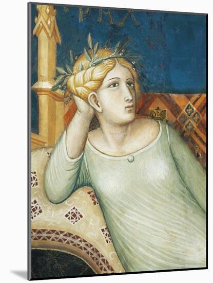 Allegory of Good Government, Peace-Ambrogio Lorenzetti-Mounted Giclee Print