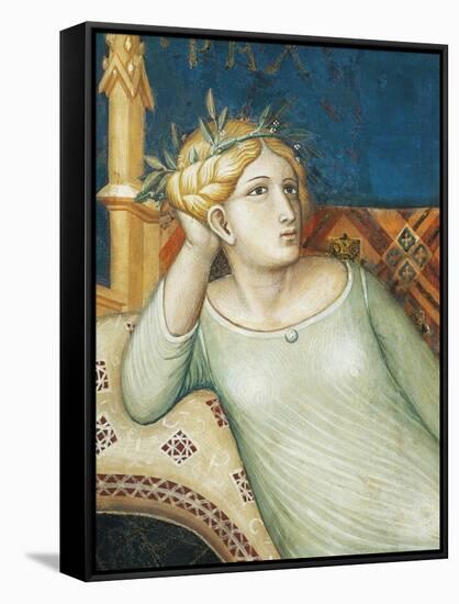 Allegory of Good Government, Peace-Ambrogio Lorenzetti-Framed Stretched Canvas