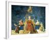 Allegory of Good Government, Wisdom and Justice-Ambrogio Lorenzetti-Framed Giclee Print