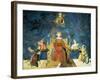 Allegory of Good Government, Wisdom and Justice-Ambrogio Lorenzetti-Framed Giclee Print