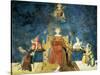 Allegory of Good Government, Wisdom and Justice-Ambrogio Lorenzetti-Stretched Canvas