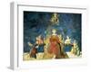 Allegory of Good Government, Wisdom and Justice-Ambrogio Lorenzetti-Framed Giclee Print