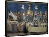 Allegory of Good Government-Ambrogio Lorenzetti-Framed Stretched Canvas