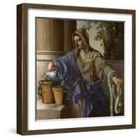 Allegory of Grammar, 1650-Laurent de La Hyre-Framed Giclee Print