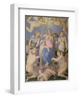 Allegory of Happiness, c.1567-Agnolo Bronzino-Framed Giclee Print