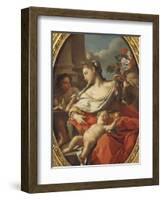 Allegory of Innocence-Francesco de Mura-Framed Giclee Print