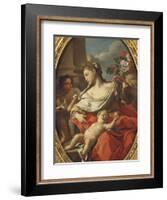 Allegory of Innocence-Francesco de Mura-Framed Giclee Print