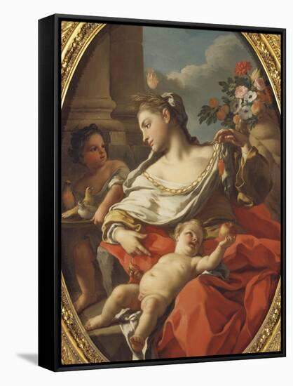 Allegory of Innocence-Francesco de Mura-Framed Stretched Canvas