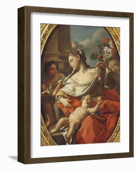 Allegory of Innocence-Francesco de Mura-Framed Giclee Print