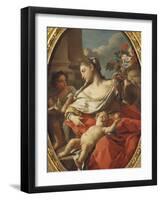 Allegory of Innocence-Francesco de Mura-Framed Giclee Print