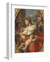 Allegory of Innocence-Francesco de Mura-Framed Giclee Print