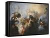 Allegory of Jesuits' Mission to Whole World-Franz Anton Maulbertsch-Framed Stretched Canvas