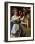 Allegory of Joy and Melancholy, 1628 (Oil on Canvas)-Abraham Janssens-Framed Giclee Print