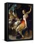 Allegory of Justice and Prudence-Bartholomeus Spranger-Framed Stretched Canvas