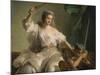 Allegory of Justice Combating Injustice-Jean-Marc Nattier-Mounted Giclee Print
