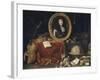 Allegory of Louis Xiv, Protector of Arts and Sciences-Jean Garnier-Framed Giclee Print